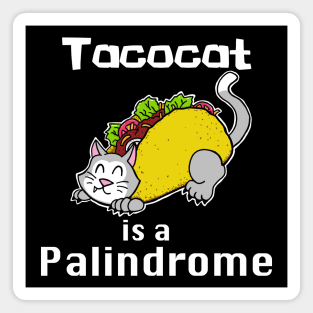 Tacocat is a Palindrome Magnet